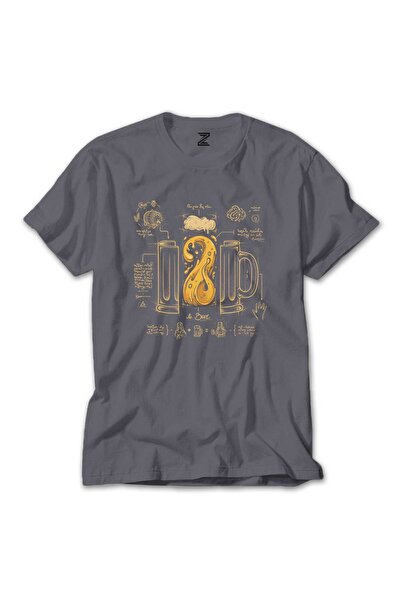 WAKHA تي شيرت بير فورمولا رمادي