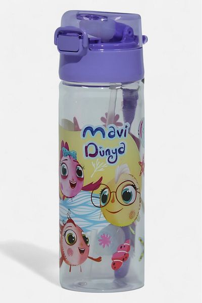Motzi Trt Kids Blue World Licensed Water Bottle