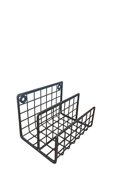 dekorigo İki gözlü slim duvarada monte edilen masa üstü kitaplık 19x12