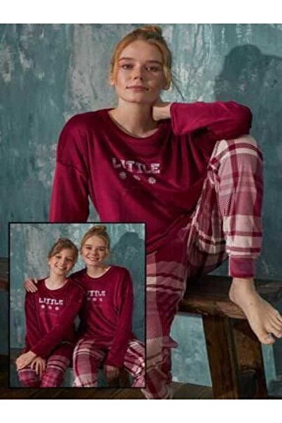 Mihra بدلة بيجامة مخملية 13304-55