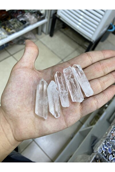 DOĞAL TAŞ CENNETİ Kristal Kuvars Ham Parça
