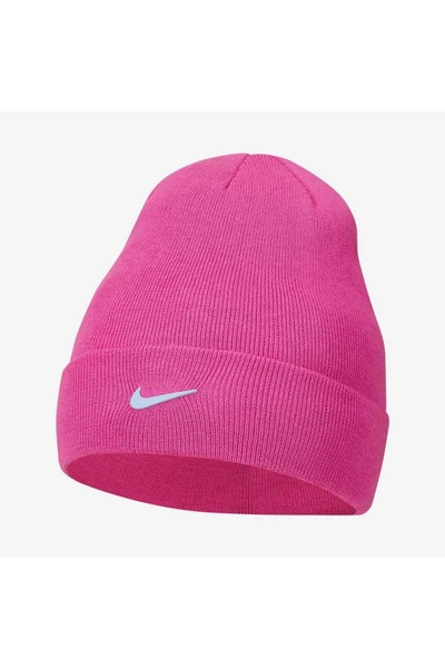 Nike Sportswear Swoosh Cuffed Pembe Bere