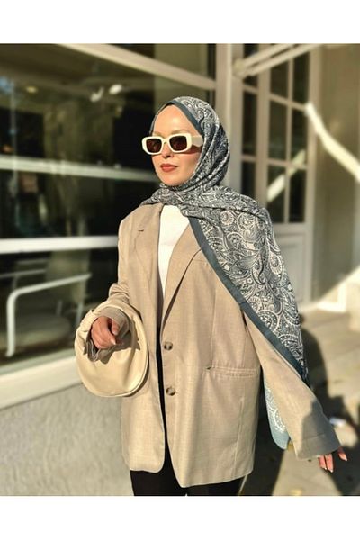 Butik Women's Ethnic Patterned Cotton Shawl