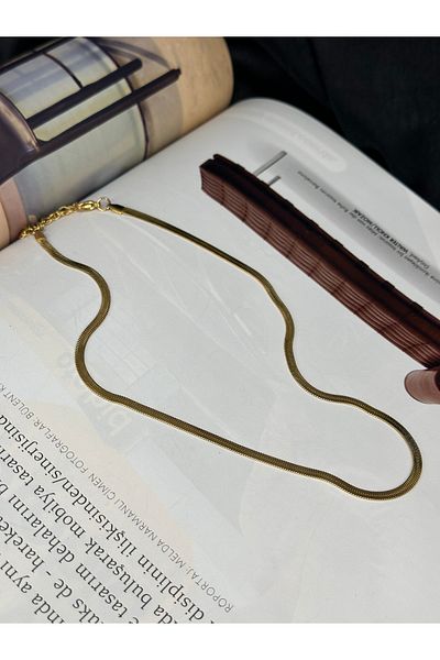 Missha Accessories Gold Steel Italian Necklace