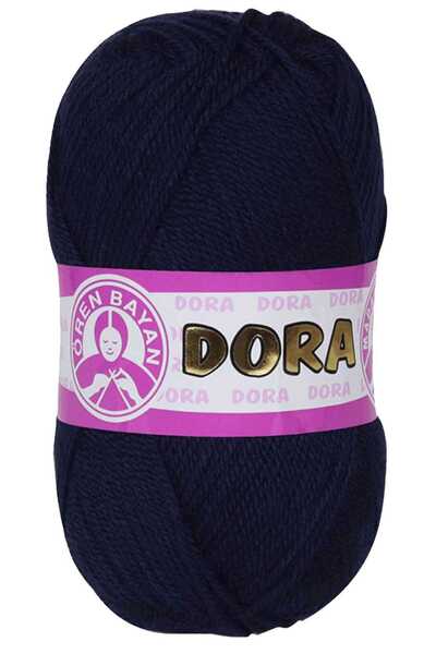 markentegra Dora Hand Knitting Yarn Wool 100 gr 019 Navy Blue