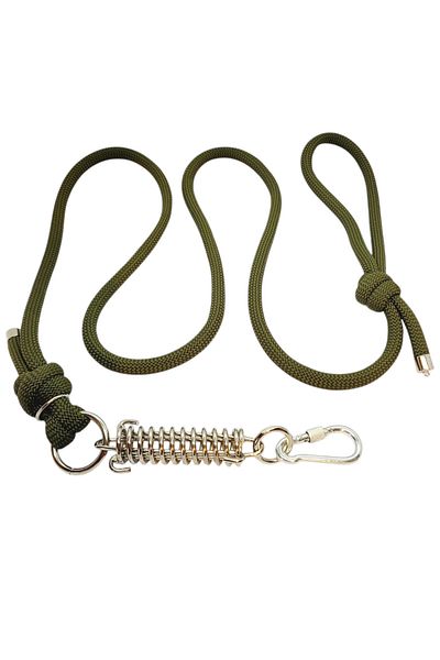 VSLT HANDMADE Large Breed Dog Walker Strap - Anti-Shock Spring Anti Shock Dog Leash