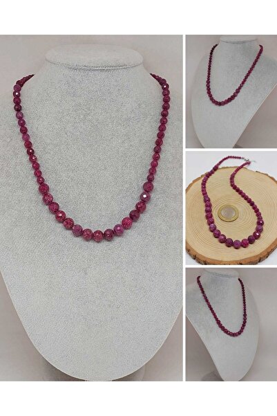 Yasamtohumu Colier cu design cu piatră de rubin din seria Shining Stars