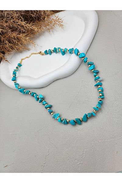 AURA Turquoise Natural Stone Necklace