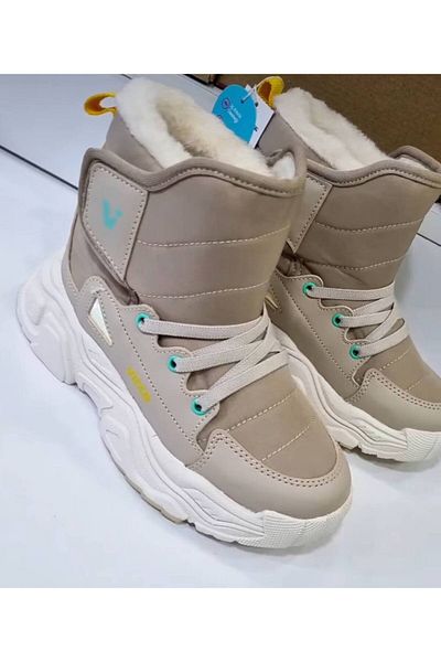 Vicco ΜΠΟΤΑΚΙΑ VICCO FIT ΜΠΕΖ ΧΡΩΜΑ ΕΣΩΤΕΡΙΚΑ ΜΑΛΛΙ