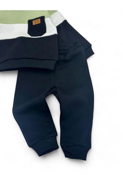 voyyo kids baby طقم أطفال شتوي 3-6-9-12-18-24 شهرًا