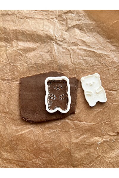 Teddy Bear Cookie Shape