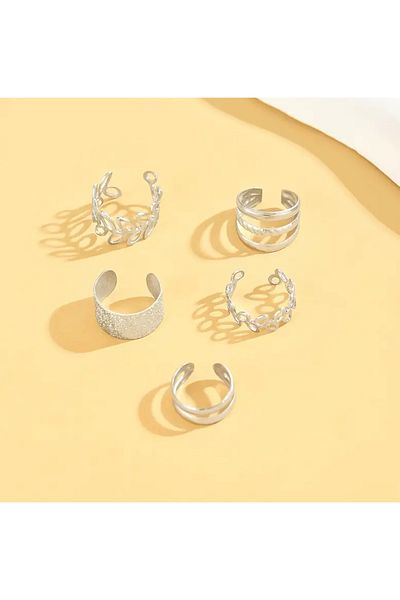 Happy Vibes Set of 5 New Fashion Earrings - Stylish and Elegant