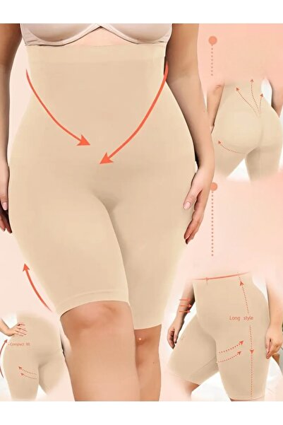 DRECCEX Yüksek Bel Paçalı Korse Popo Toparlayıcı Göbek Bel Inceltici Sıkılaşt...