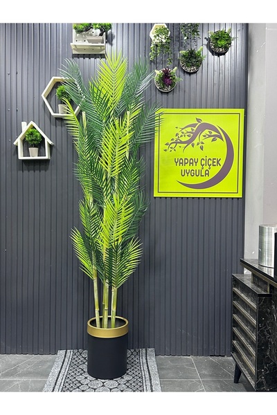 İremÇiçekçilik Yapay Çiçek Uygula 200 Cm Yapay Ağaç Salon Çiçeği Sarmaşık