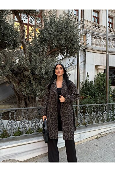 ILLE Leopard Print Coat