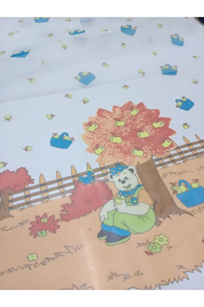 DÜZGÜN Çocuk odası tül perdesi pilesiz çoçuk odası karakterli