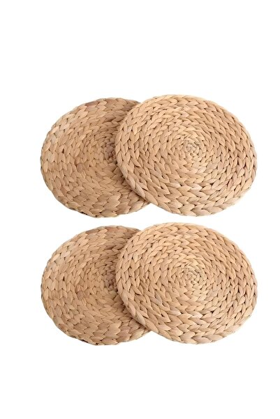 Naturel Home Natural Water Hyacinth 4-Pece American Service – Σετ στρογγυλά ε...