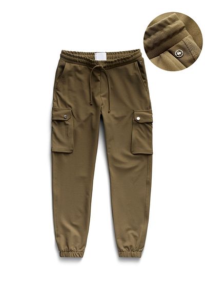 Boldy Lycra Cargo Pants Khaki - Elastic Cargo Pants - Lycra Pants - Ευέλικτο παντελόνι Cargo