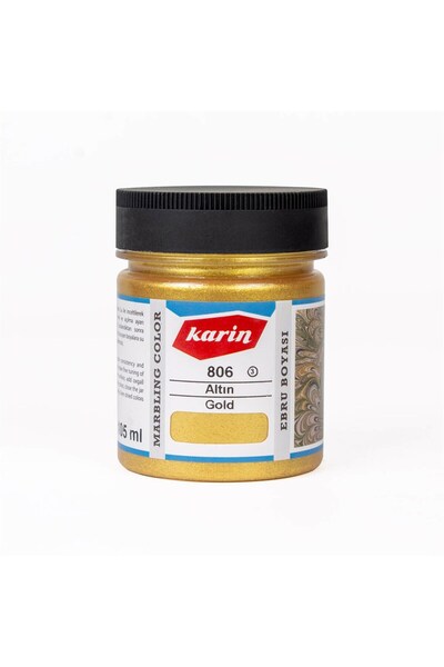 Karin Ebru Boyası 105ml - Altın 806