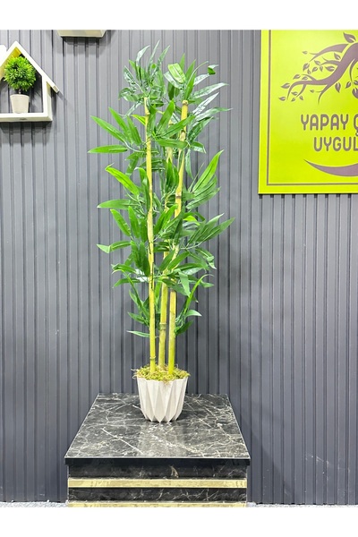 İremÇiçekçilik Yapay Çiçek Uygula 105 Cm Salon Çiçeği Yapay Ağaç Sarmaşık