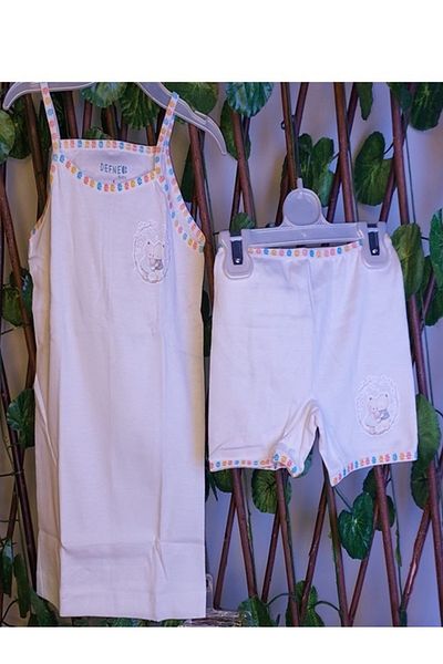 Defne Baby ΣΕΤ ΑΘΛΗΤΩΝ ΚΟΡΙΤΣΙΩΝ 100% ΒΑΜΒΑΚΙ