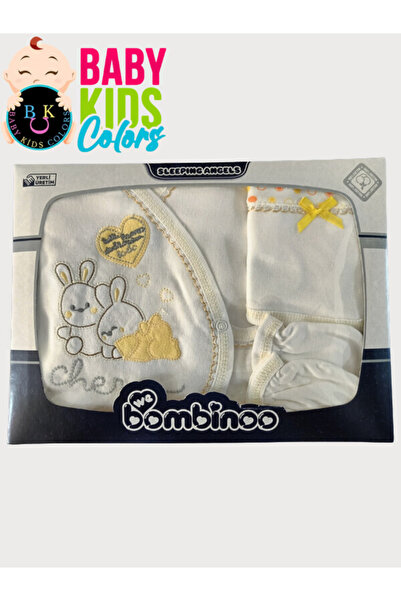 baby kids colors Yenidoğan Bebek 5'Li Hastahane Çıkış Seti