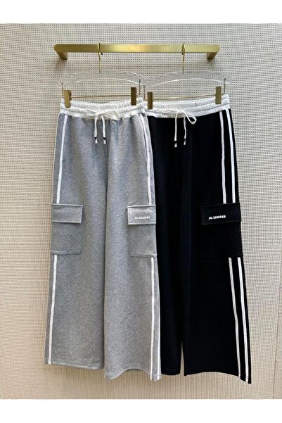 sefur trend collection StreetLine Grey Cargo Παντελόνι Φούτερ με τσέπη