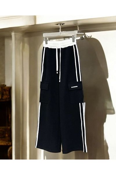sefur trend collection StreetLine Μαύρο Cargo Pocket Sweat παντελόνι