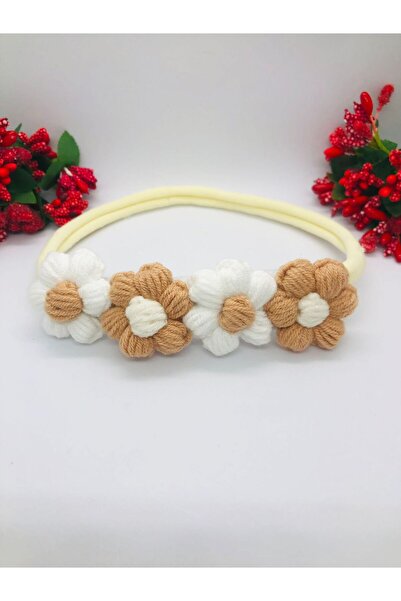 İnDerin Bandă elastică pentru păr - Baby and Child Puffy Daisy