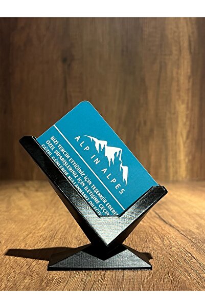 Alp in Alpes Θήκη επαγγελματικής κάρτας με γεωμετρικό σχέδιο