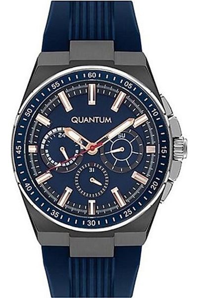 Quantum Men's Sports Wristwatch Smoke-Navy Hng963.099