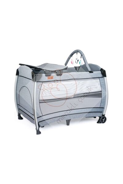 Comfymax Power Park Yatak Oyun Parkı 70x110 - Steel Grey