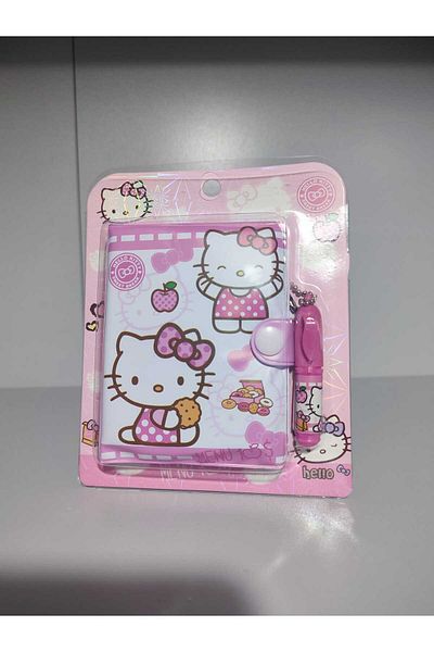 Kaptan Mavi Hello Kitty, Bloc de note cu stilou, 40 de coli