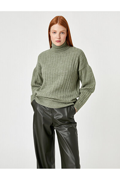 Koton Μακρυμάνικο oversize πουλόβερ με ζιβάγκο