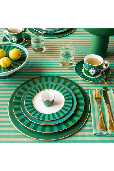 Pip Studio Love Birds Yeşil Porselen Yumurtalık 5 Cm