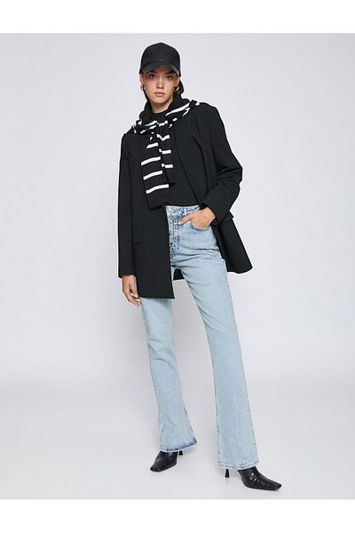 Koton Slim-Fit Spanish Leg Jeans