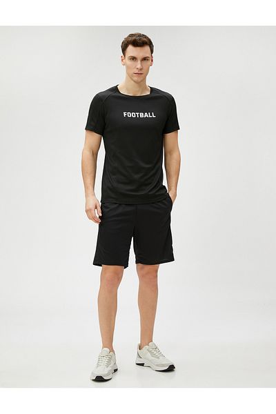 Koton Short Sports Shorts Double Layered Waist With Pockets
