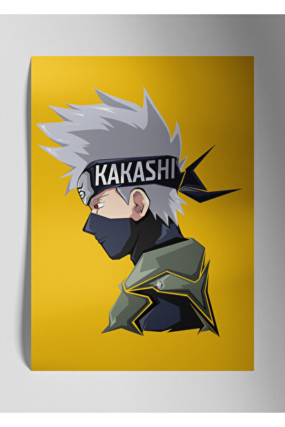 DekorHane Kakashi Hatake Naruto Anime - Metalna slika