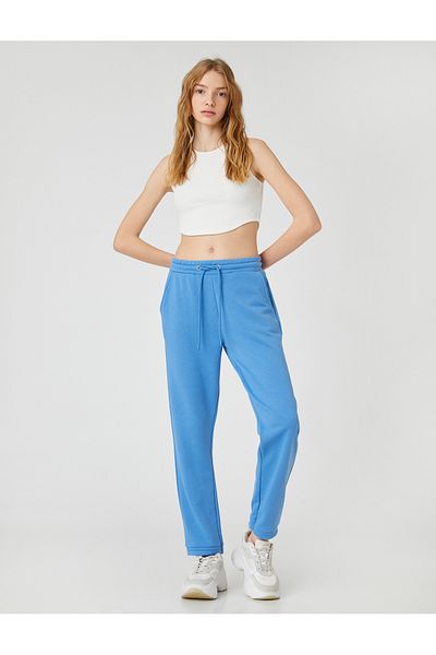 Koton Jogger-Jogginghose mit Taschendetail und elastischem Bund