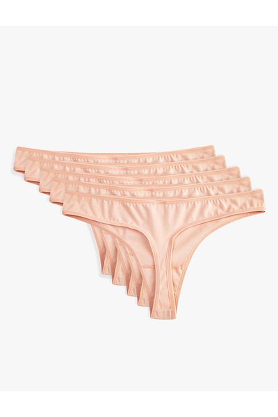 Koton Basic String εσώρουχο Βαμβακερό 5 πακέτο