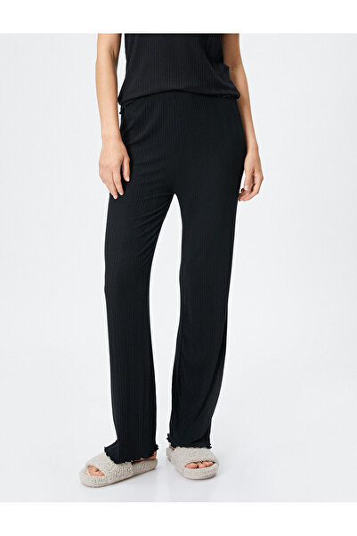 Koton Pajama Bottoms Straight Leg Modal Blended