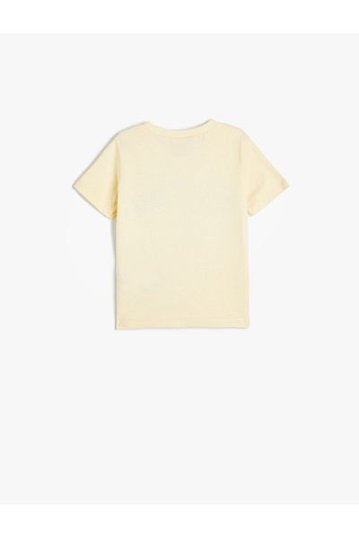 Koton California T-Shirt Short Sleeve Crew Neck City Print Cotton