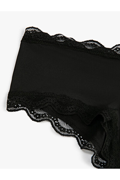 Koton Chiloți hipster cu detaliu din dantelă pe margini