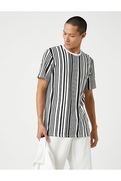 Koton Κοντό μανίκι Basic T-Shirt Crew Neck