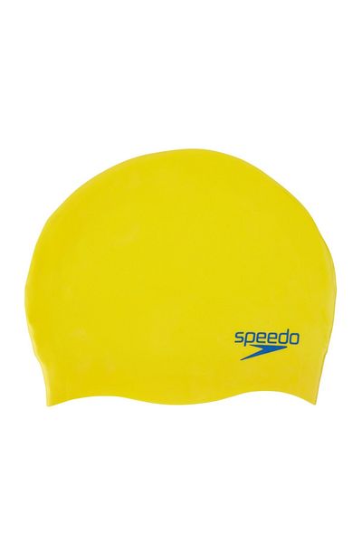 SPEEDO قبعة أطفال من السيليكون (أصفر)