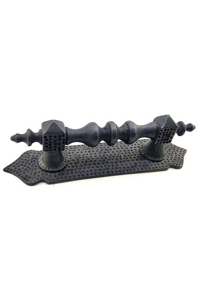 Şener collection Antique Style Decorative Brass Heavy Door Pull Handle - 280x65 mm, Oxide