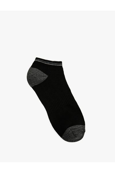Koton Set de 3 ciorapi papuci cu broderie dungi