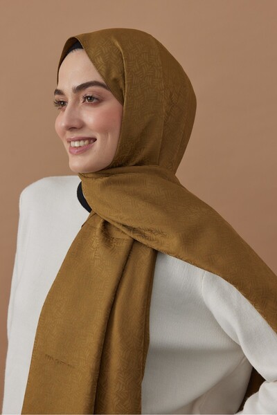 Modakaşmir İpeksi Jakar Serisi Botanik Desen Şal