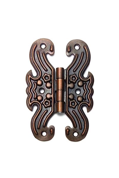 Şener collection Balama decorativă din tablă Fluture - Mare, Antică, 1 Buc