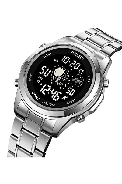 Skmei 2019 Astronauts Digital Black Men's Wrist Watch